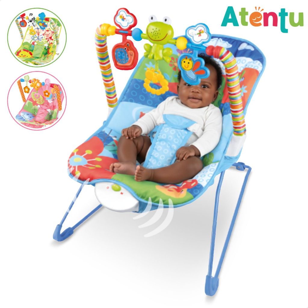 Cadeira Musical de Balanço e Descanso Vibratória