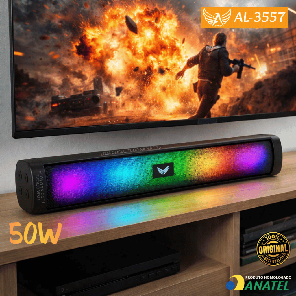 [ORIGINAL] SOUNDBAR Home Theather 50W POTENTE GAME