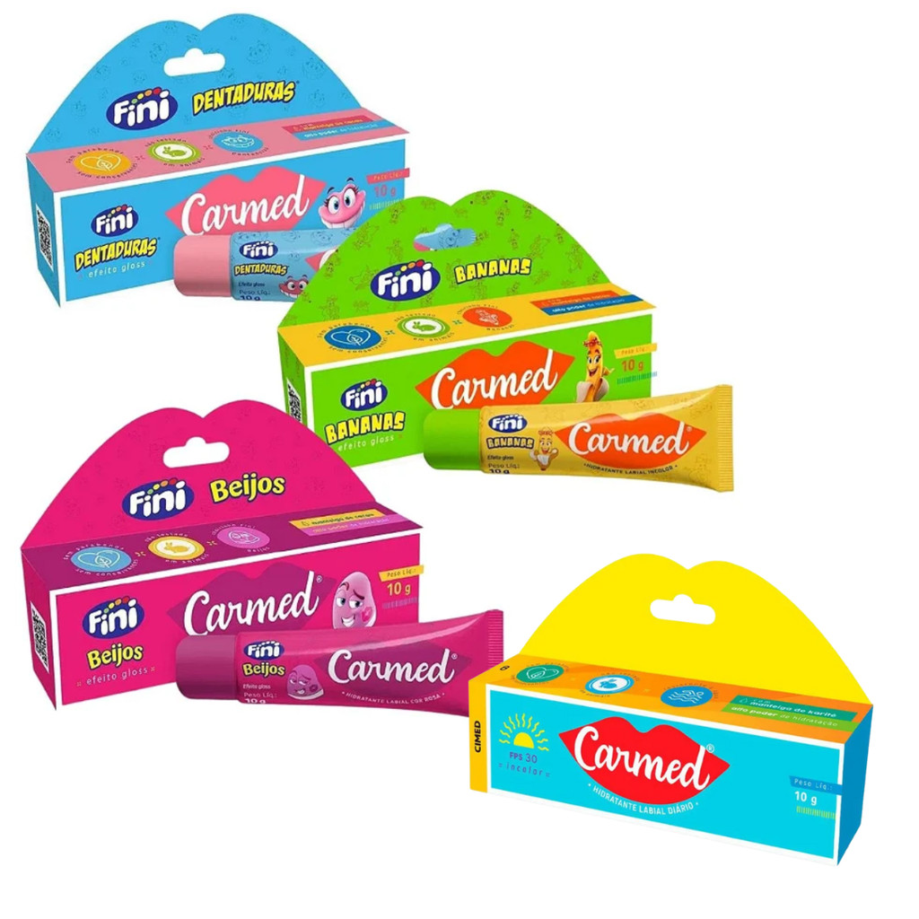 Hidratante Labial Carmed Torta de Maça Incolor A�