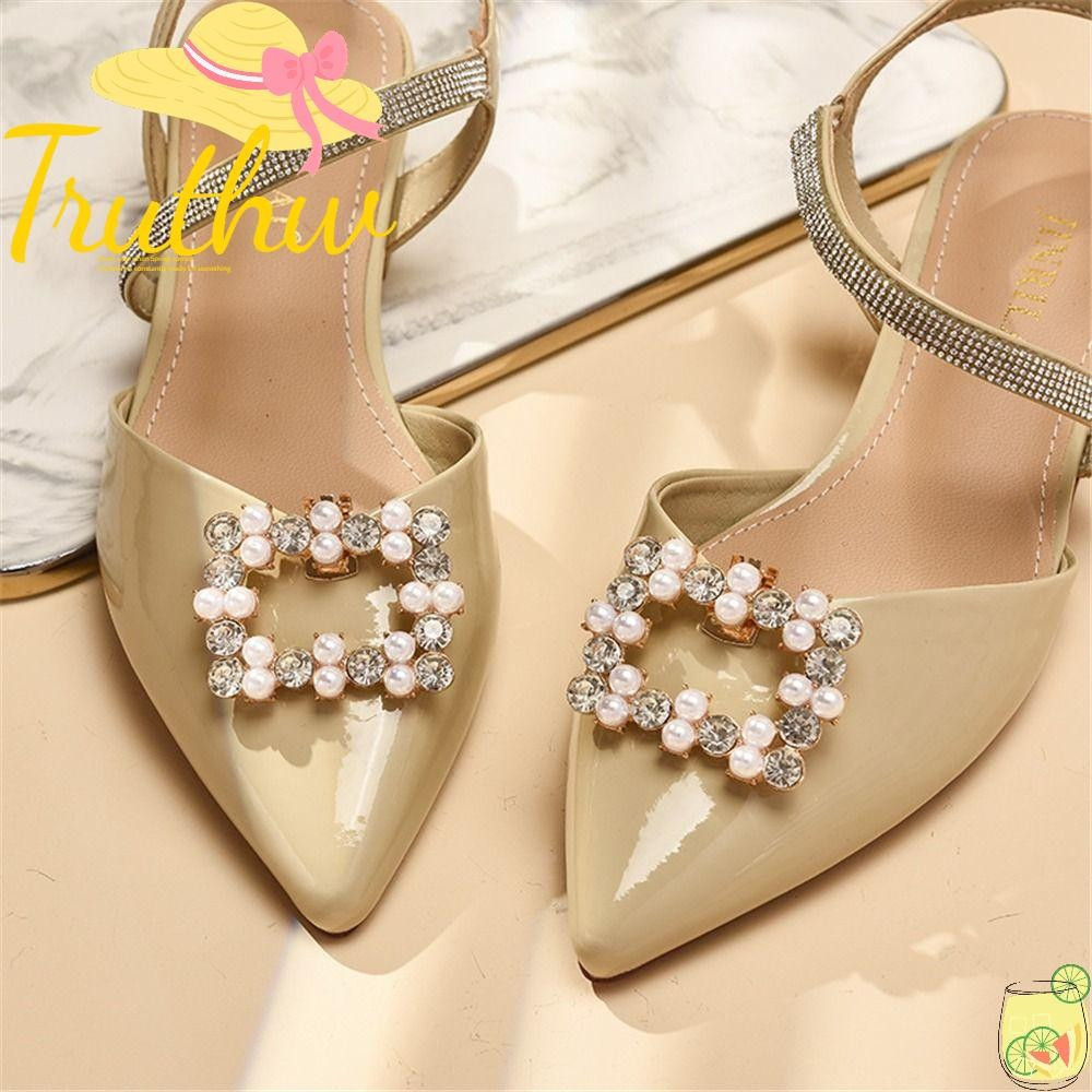 TRUTHW 2 Peças De Clipes De Sapato Femininos Com 