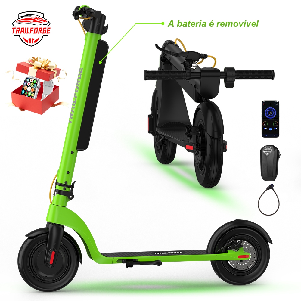 Trailforge-X8 Patinete Elétrico 500W 12.8AH 45KM 