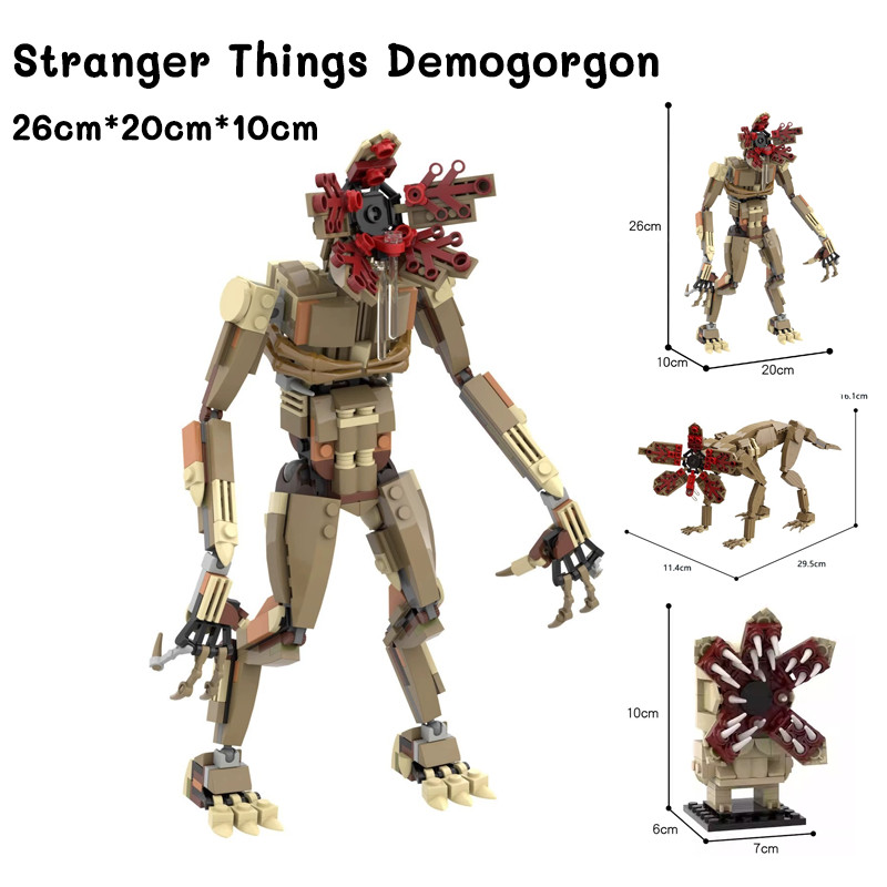 Stranger Things Demogorgon MOC Compatível Lego Bl
