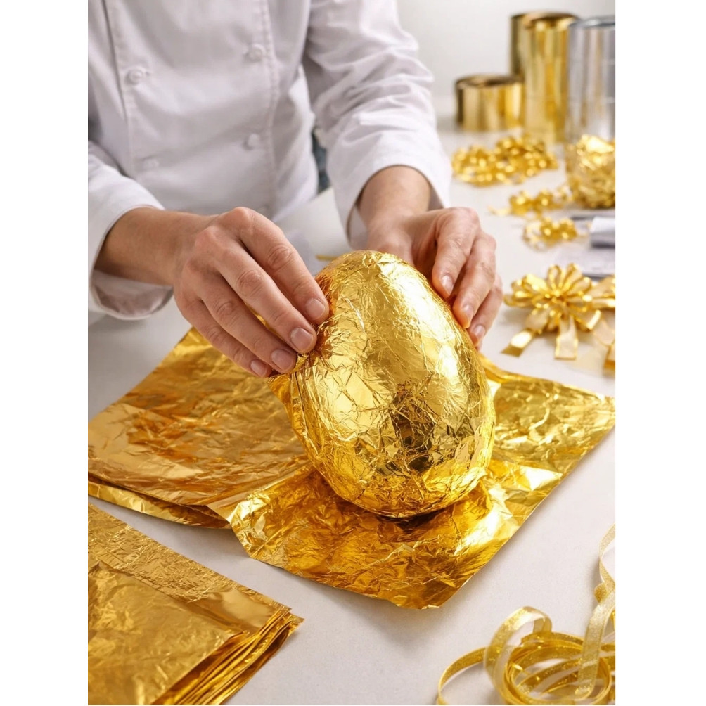 Papel Chumbo Metalizado Colorido 45×50 cm Emb