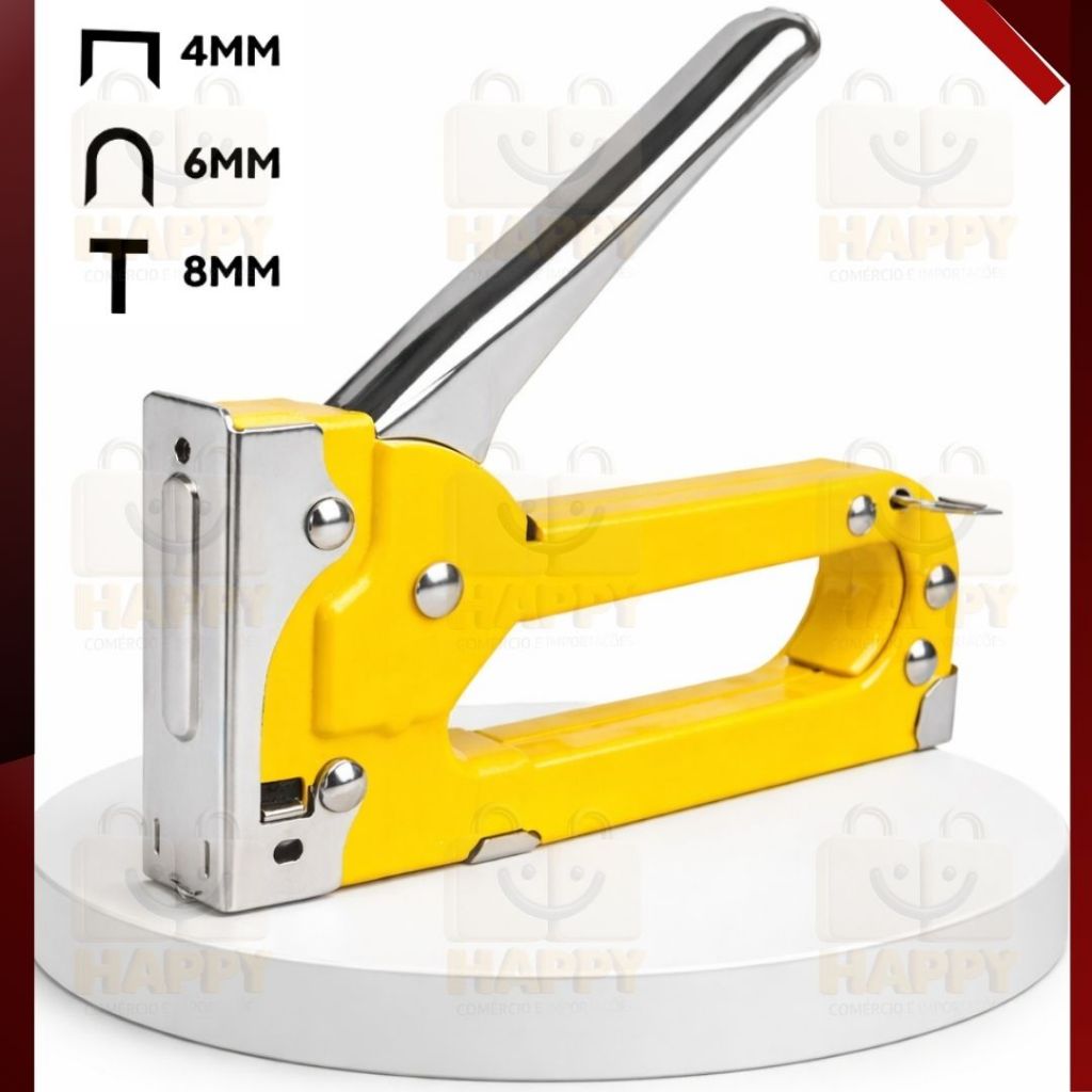 Grampeador Manual Alta Pressão para Tapeçaria Es