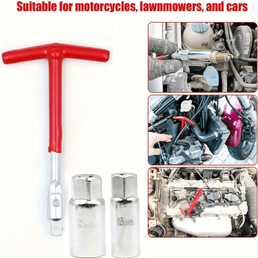 Chave de vela articulada para carro, com soquetes 