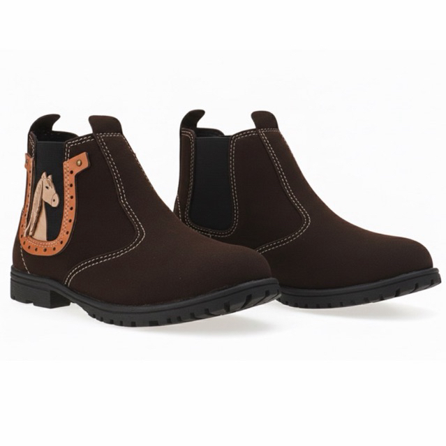 Bota Jeca Menino Infantil Coturno Cavalo Country R