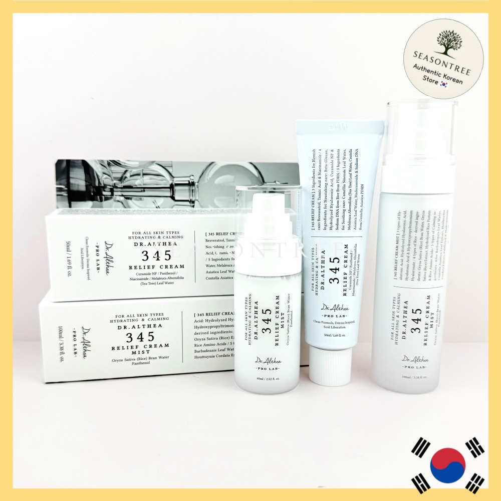 [Dr.Althea] Creme Alívio 345 50ml/Névoa Facial 6