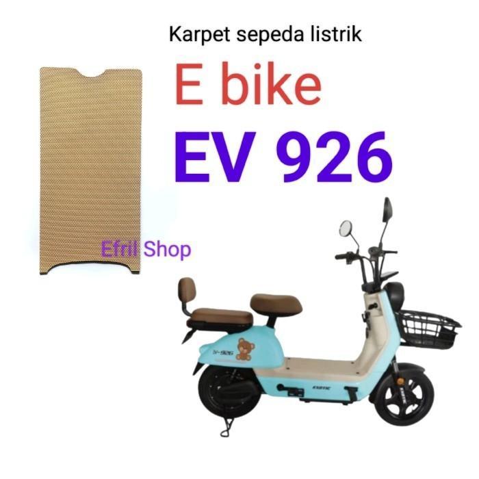 Tapete De Bicicleta Elétrica R3 Exotic EV 926 Em 