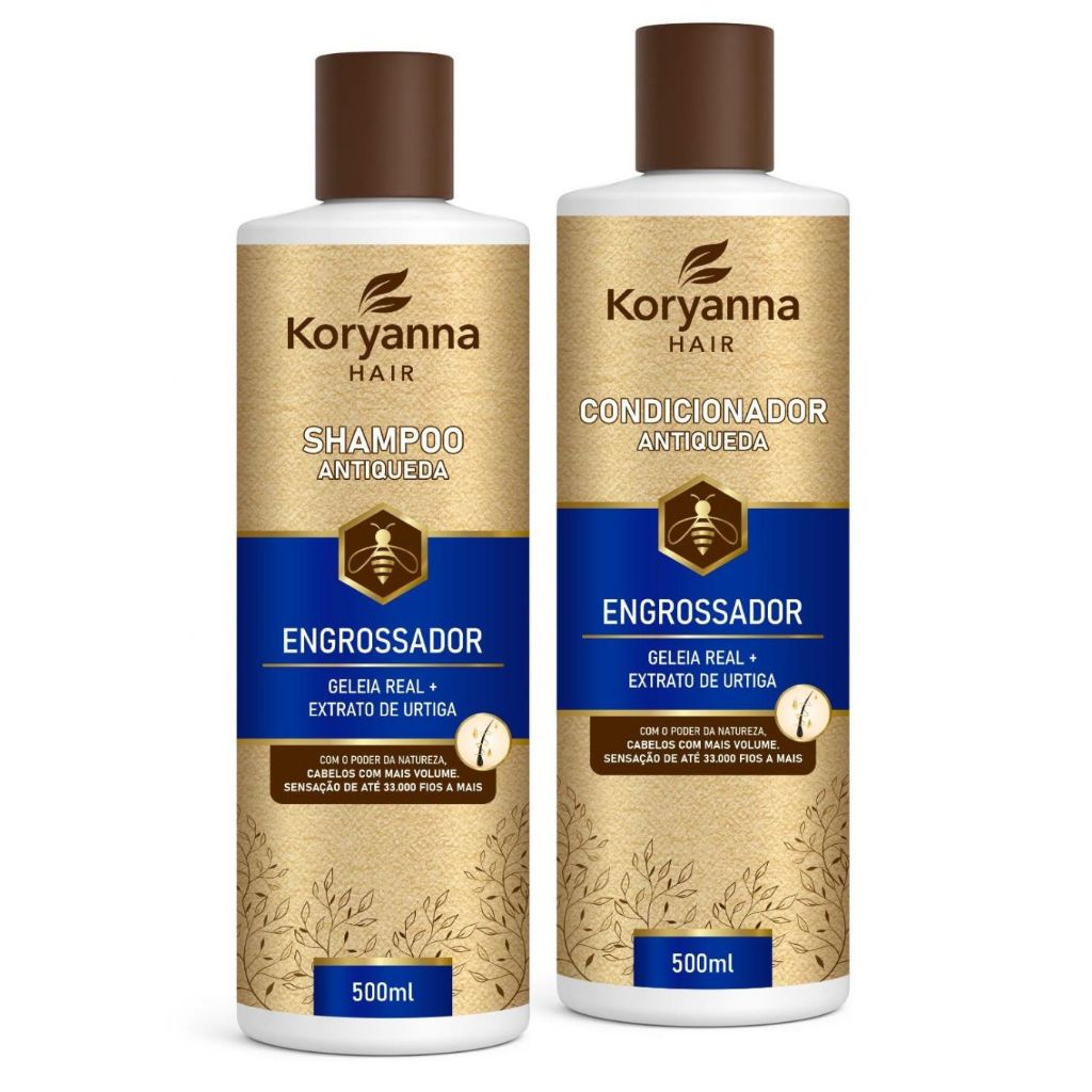 Antiqueda Engrossador  Fios Mais Grossos e Forte C