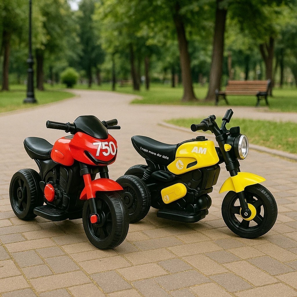 Mini Moto Esportiva Elétrica Infantil Esportiva V