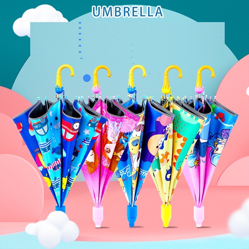 Guarda-chuva jardim de infância feminino estudant