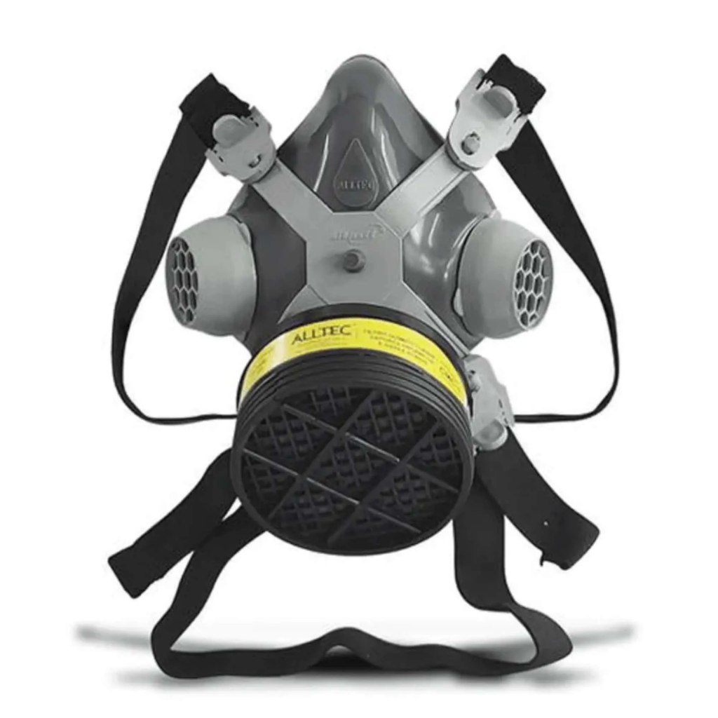 Respirador 1/4 Facial Alltec 2001 Com Filtro VO/GA