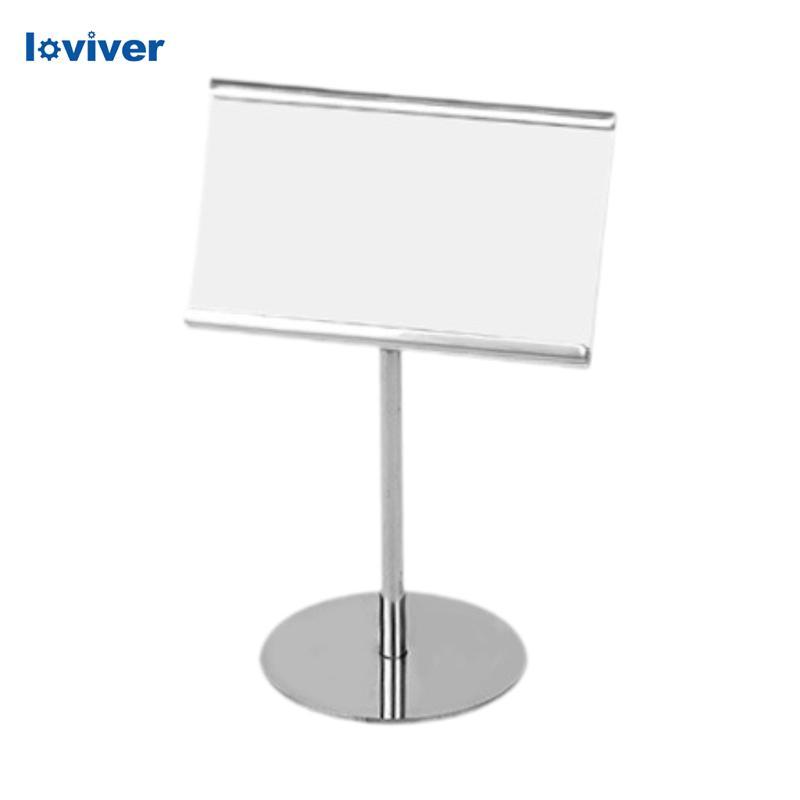 Suporte Para Cartão De Lugar Nome Em Aço Inoxid