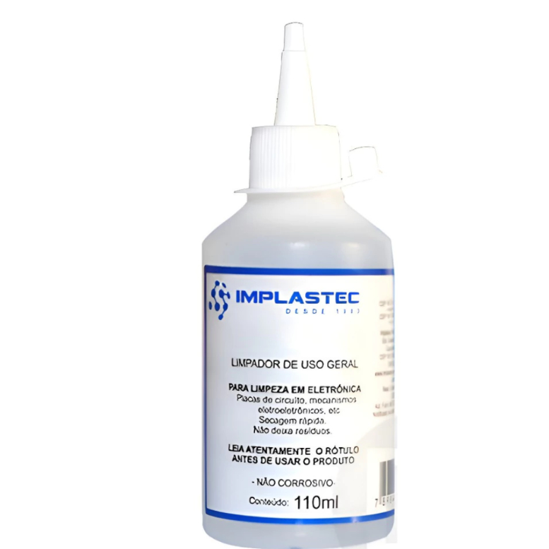 Limpador Isoprop Limpeza de Placas Pasta Termica E