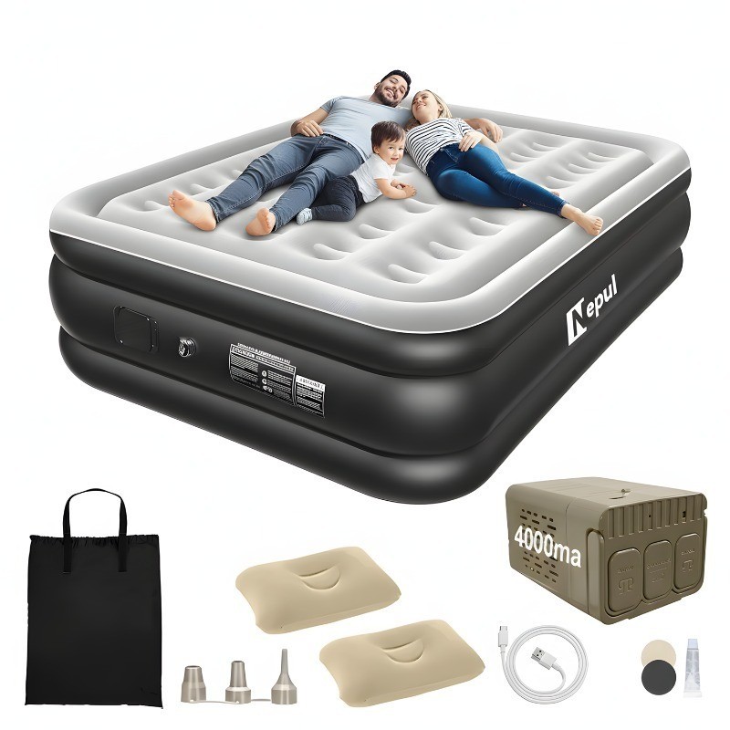 Colchão Inflável Queen Casal Cama De Campanha Bo