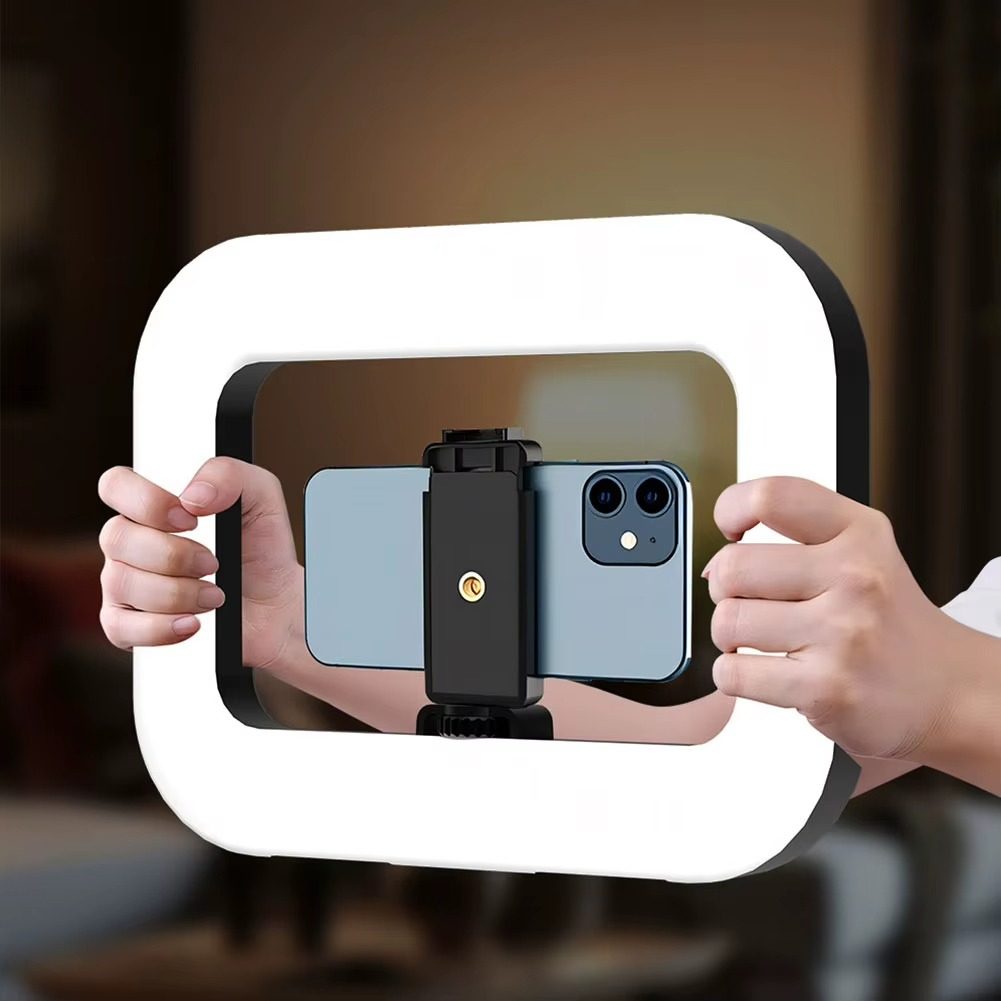 Luminária Led Clipe Ring Light Iluminador Celular