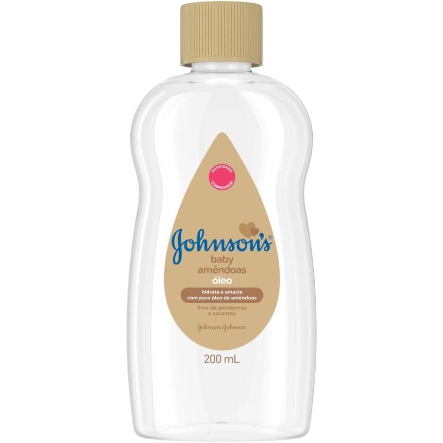 Óleo Hidratante De Amêndoas Johnsons Baby 200ml