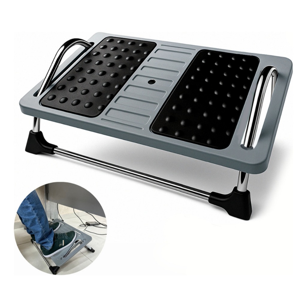 Apoio para os Pés Ergonômico Inclinável com Ant