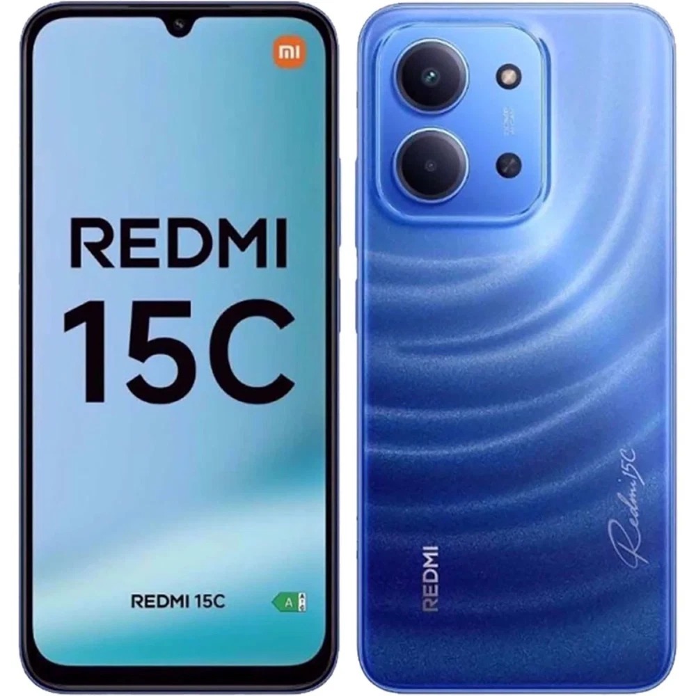 (Novo) Câmera Xiaomi Redmi 15C azul 8GB+256GB RAM