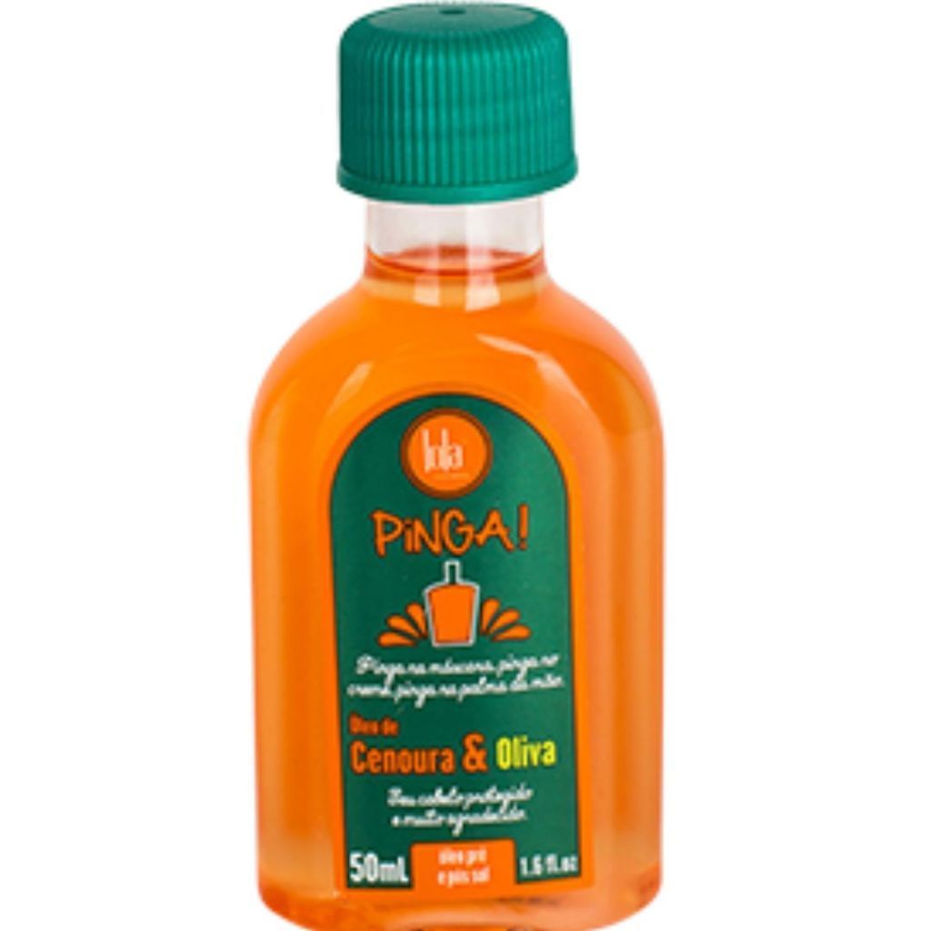 Óleo Multifuncional Pinga Cenoura E Oliva Pré e 