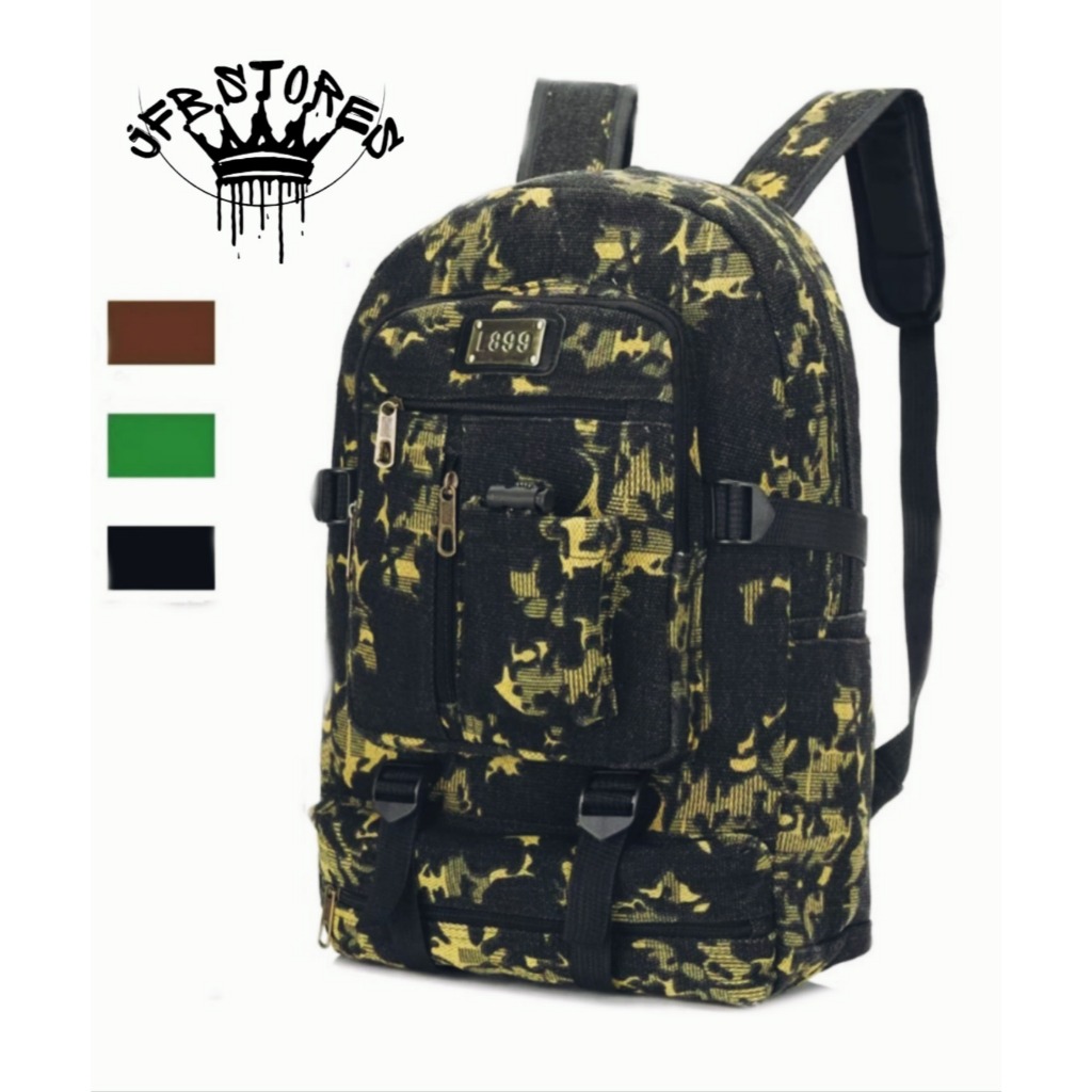 Mochila Camuflada Reforçada Escolar,trabalho Unis