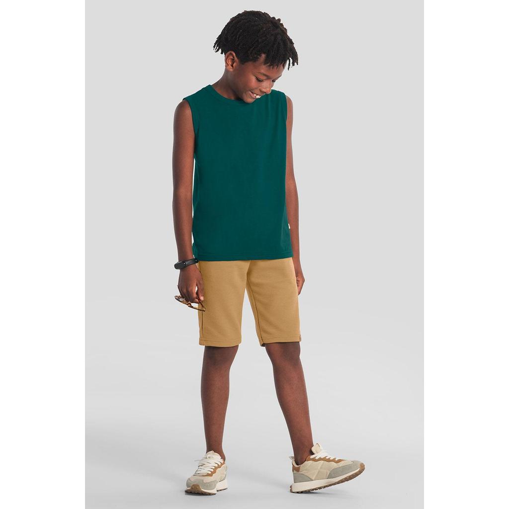 Regata infantil menino em meia malha Brandili-Verd