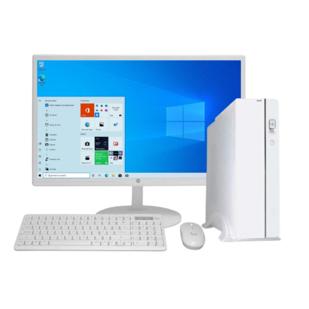 Pc Slim branco completo i5 / 16gb De Ram/ Ssd 1TB