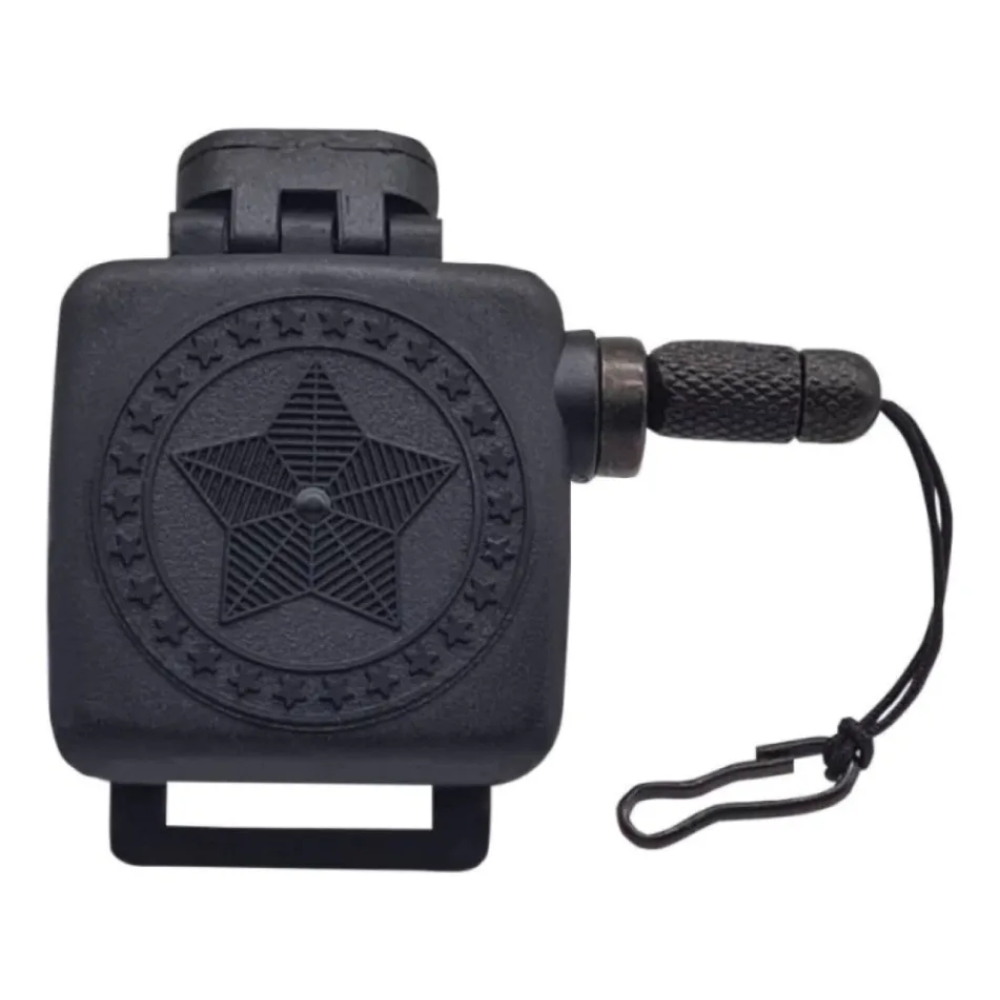 Guia Fiel Retrátil Para Destro de Cinto com Ganch