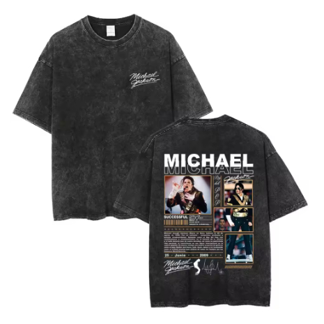 Camisa Unissex Michael Jackson  Perfeita para Fãs