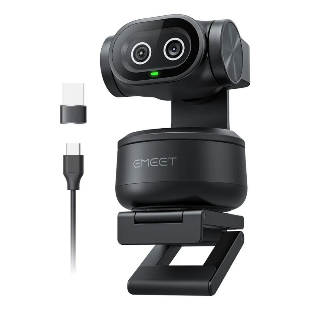 Webcam EMEET PIXY Dual-Camera Camera 4K, Rastreame