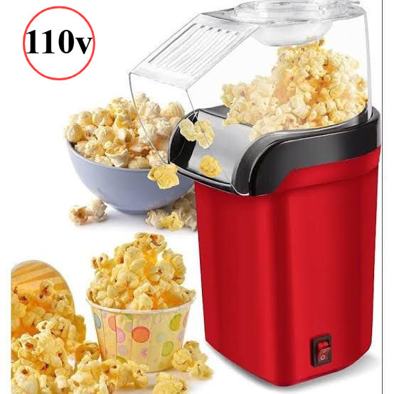 Pipoqueira Elétrica (110v) Ar Quente Máquina Faz