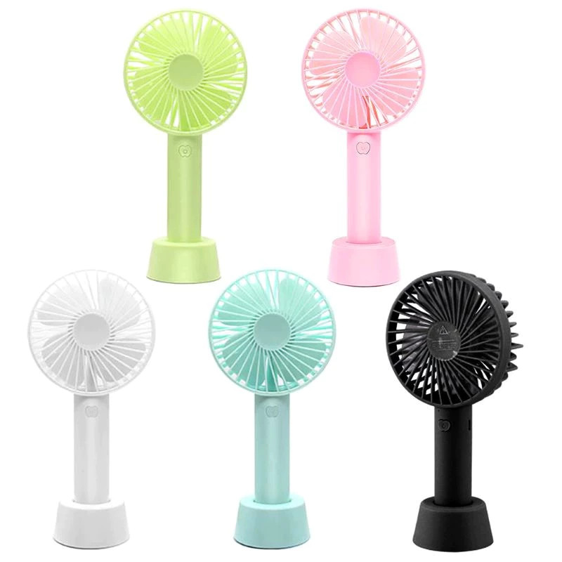 Mini Ventilador Recarregável Portátil De Mão Me