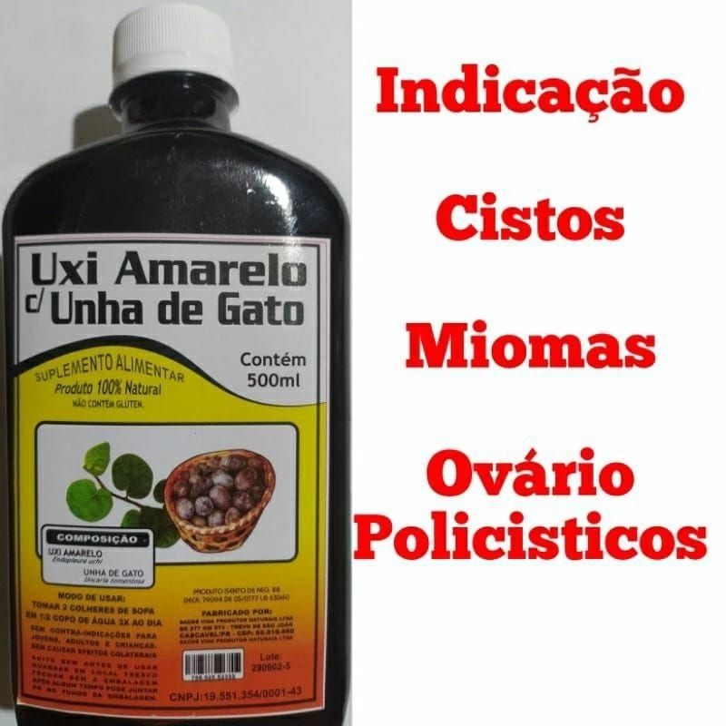U x i amarelo com unha de gato muito bom 500 ml