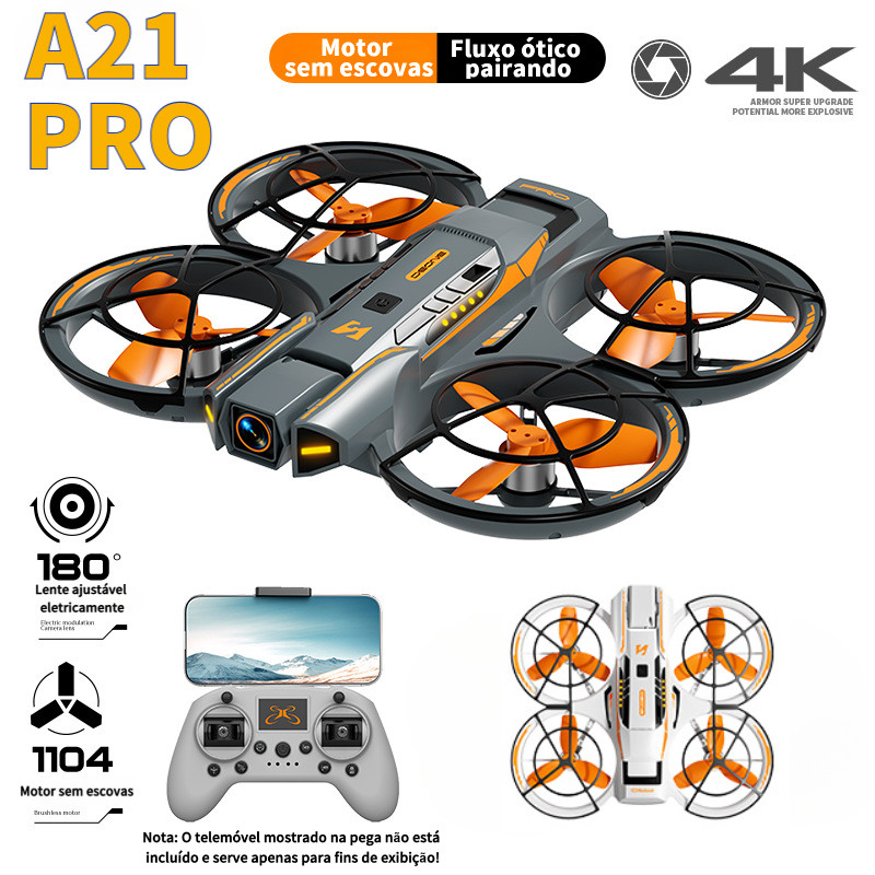 A21 PRO/ A11 com câmera dupla 4K Ultra HD, quadri