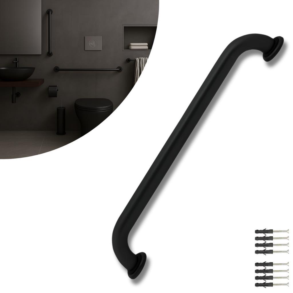 Barra de Apoio de Segurança Alumínio Preto Fosco