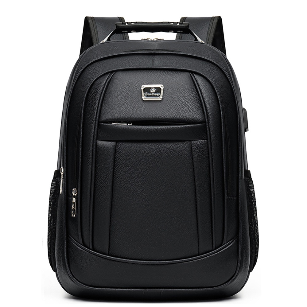 Inativo Mochila PU Grande Executiva Para Notebook 