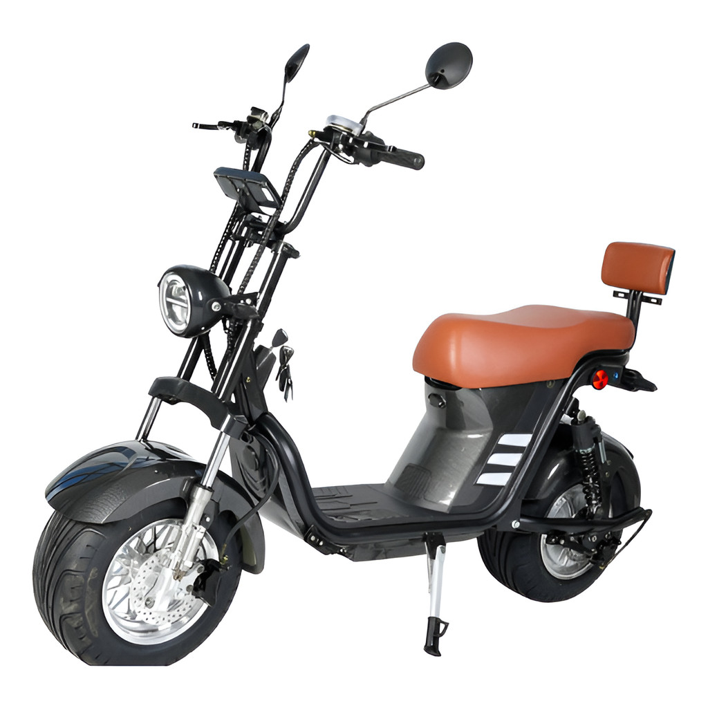 Moto Scooter Eletrica 1000w 32km/h Carbono Carbono