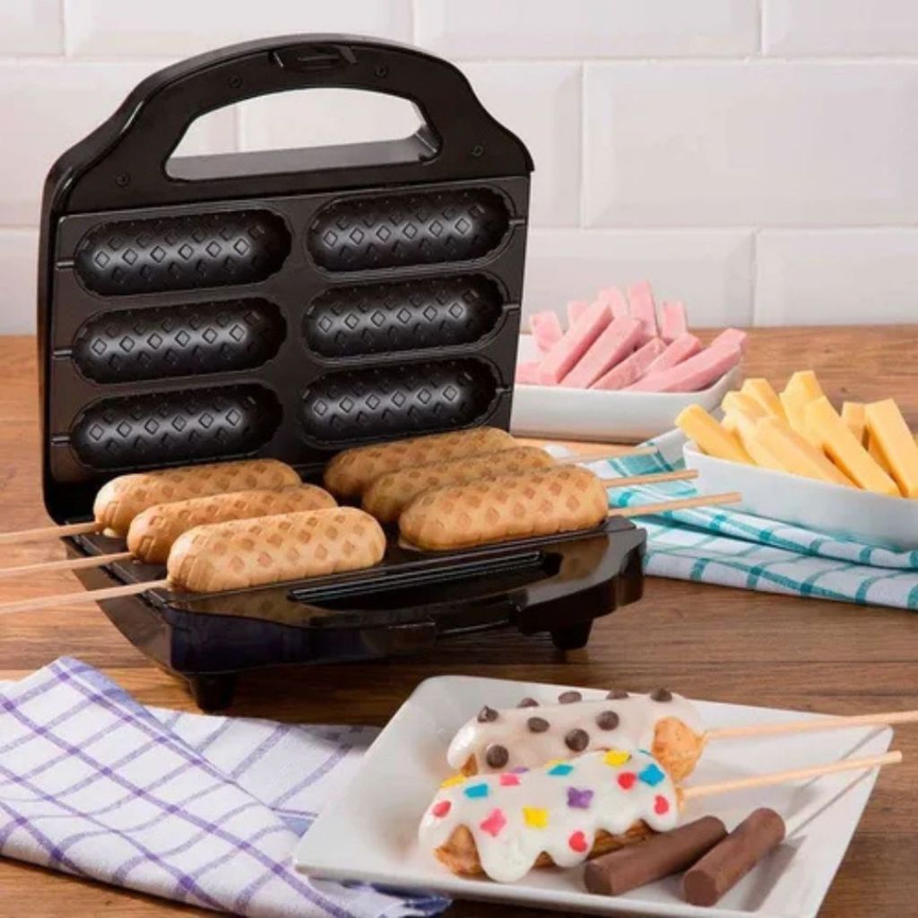 Máquina de Crepe Crepeira Elétrica Antiaderente 