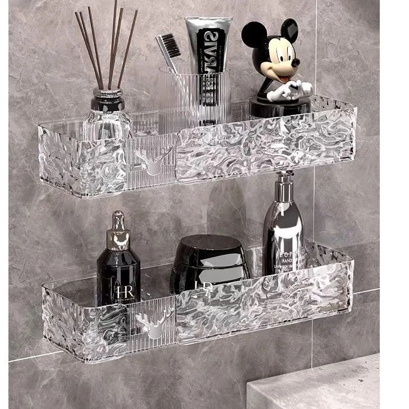 kit 2 Suporte De Shampoo Prateleiras De Banheiro S