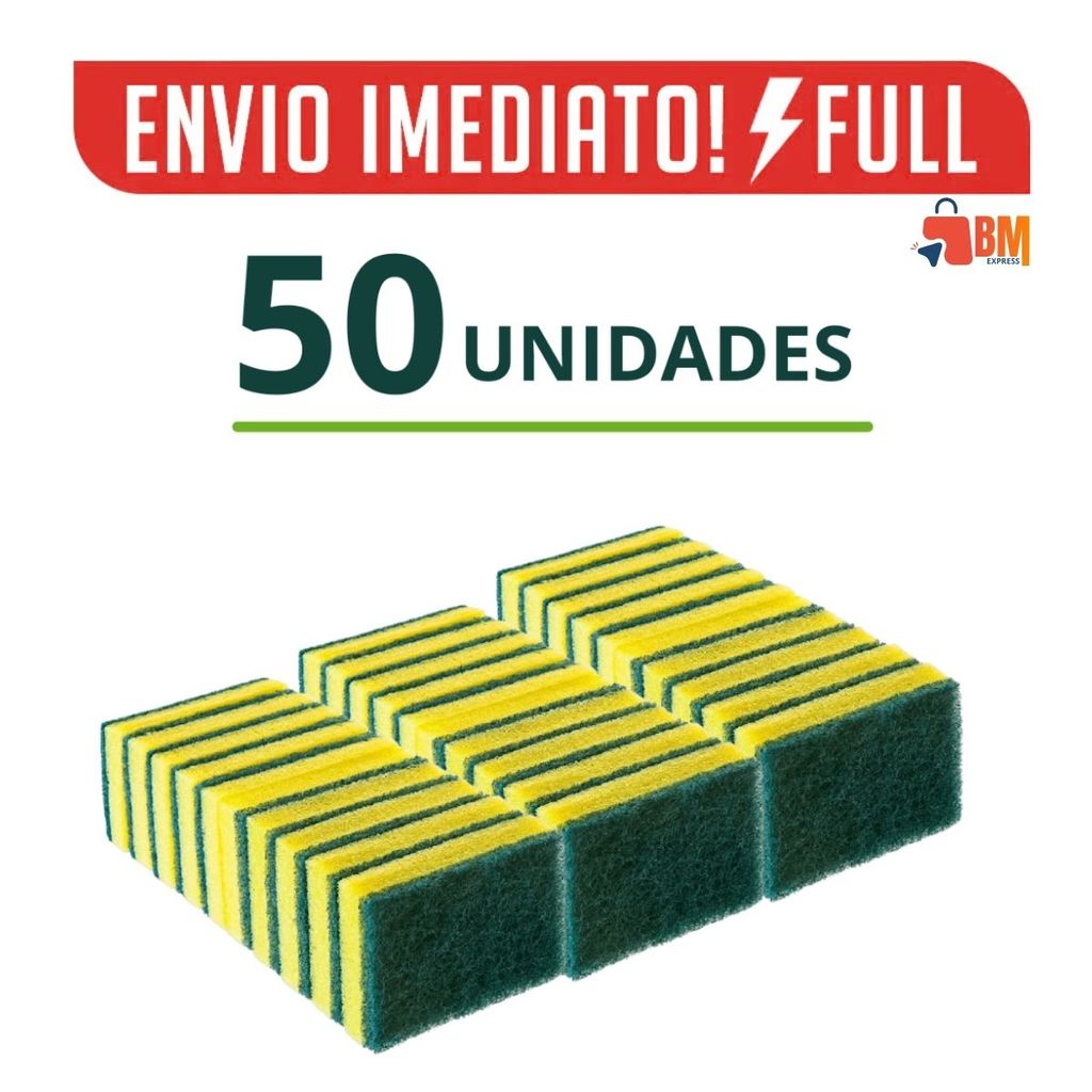 Kit de Esponjas de Lavar Louça e Limpezas em Gera