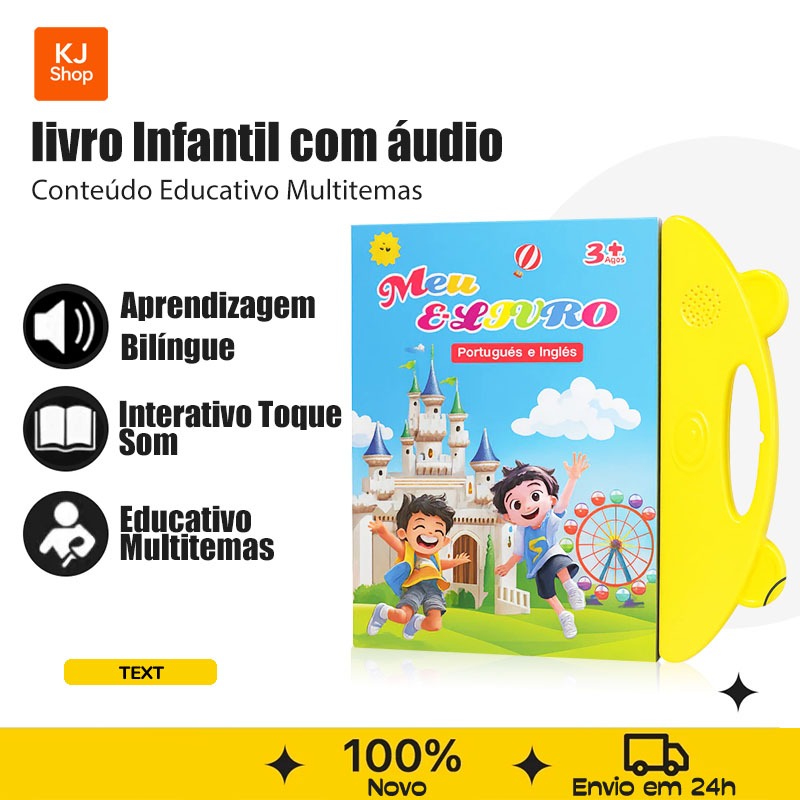 Livro Infantil Bilíngue Português Inglês Livro