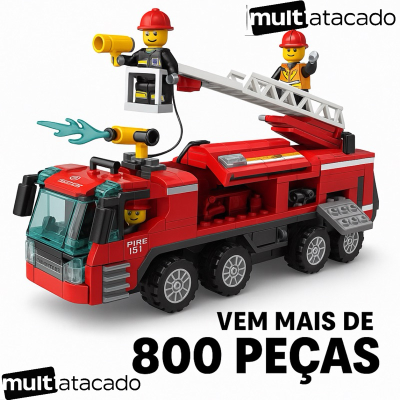 Blocos de construção de blocos de montar pequena