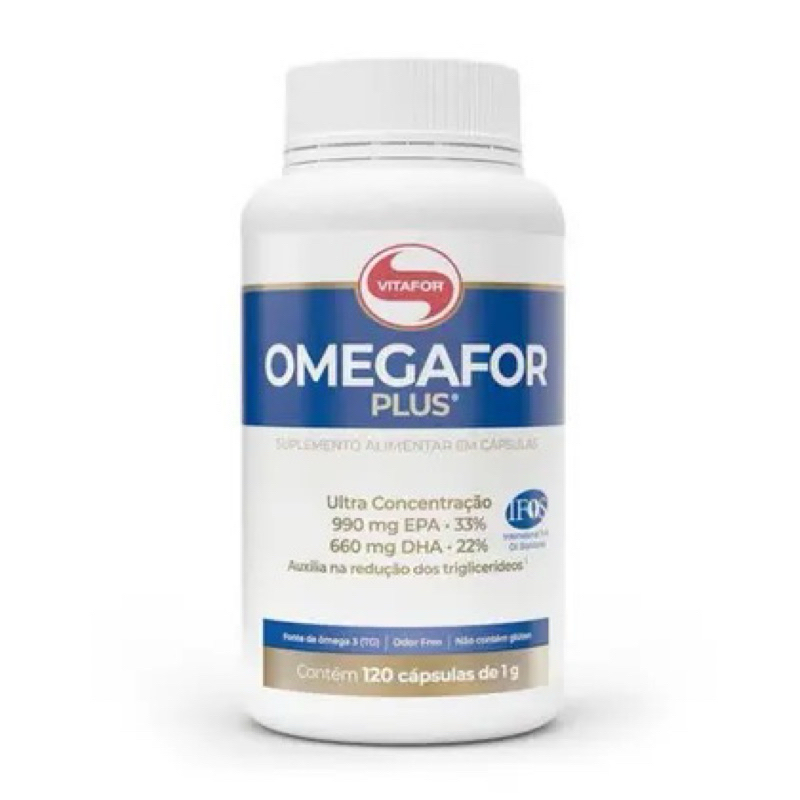 OMEGAFOR PLUS 1000MG 120 CÁPSULAS VITAFOR