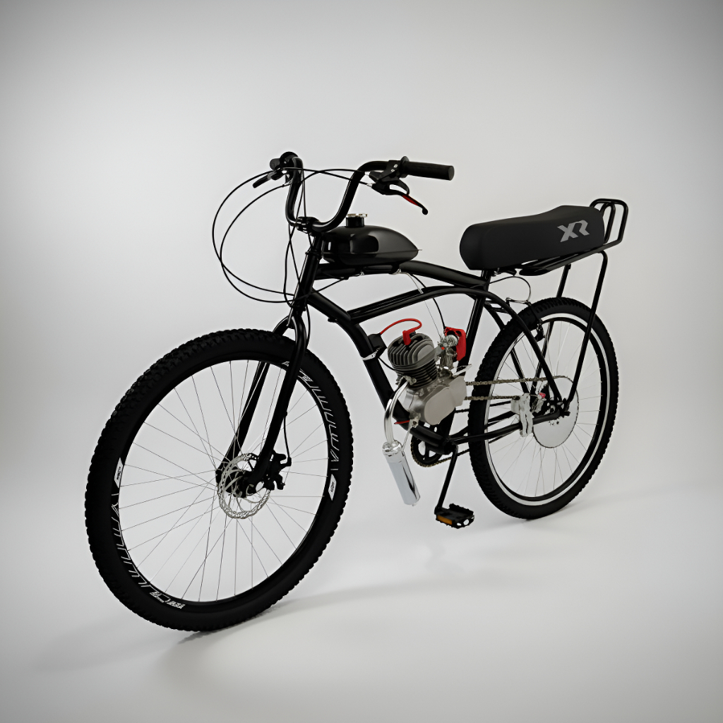 BICICLETA MOTORIZADA 80CC KIT COMPLETO ARO 29 FREI