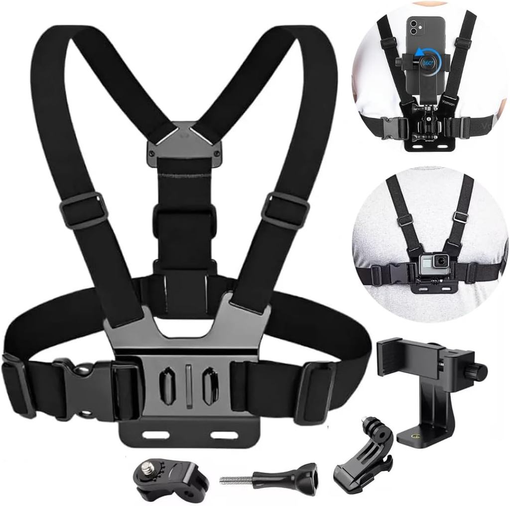 Suporte Peitoral Para Celular e Câmeras