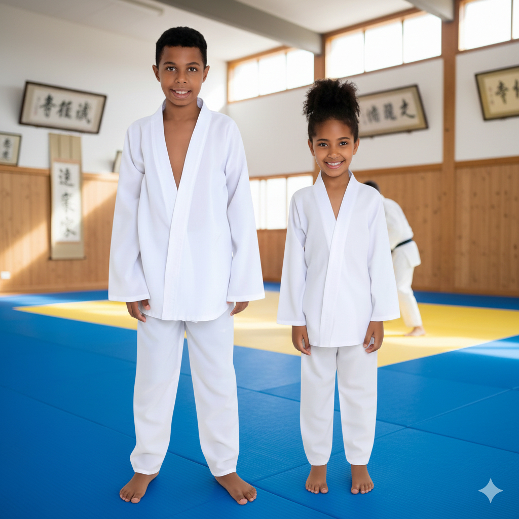 Kimono Oxford Para Luta Treinamento Adulto Infanti