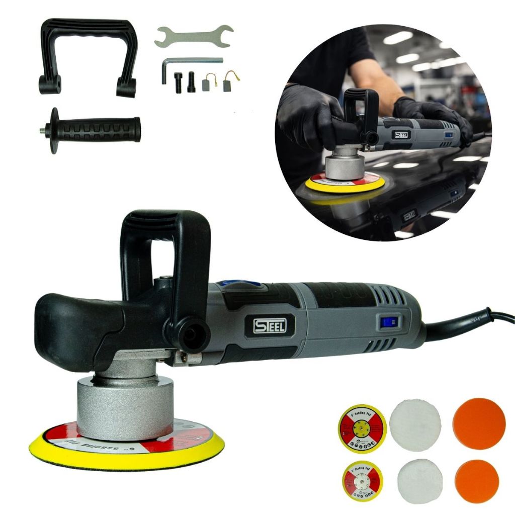 Politriz Angular Roto Orbital 850W Disco 125/150mm