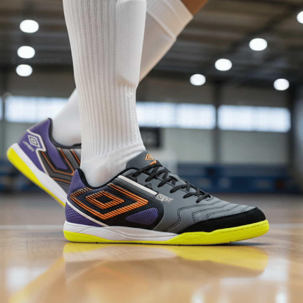 Chuteira Futsal Umbro Pro 5 Bump Club Tenis para f