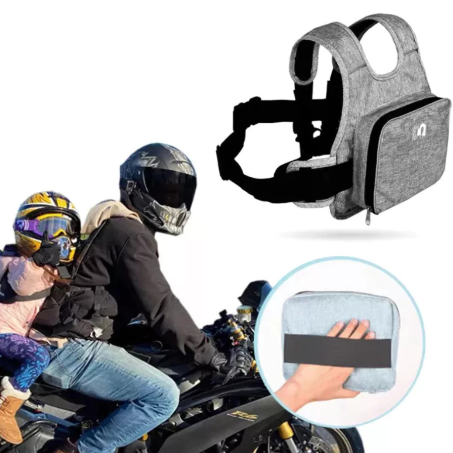 Colete Cinto Segurança Infantil Criança Moto Mot