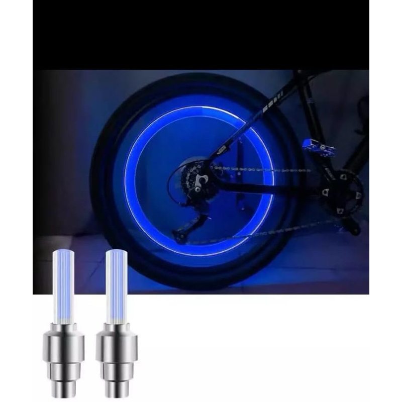 Par de Luz de Led Para Bike Neon Light Válvula de